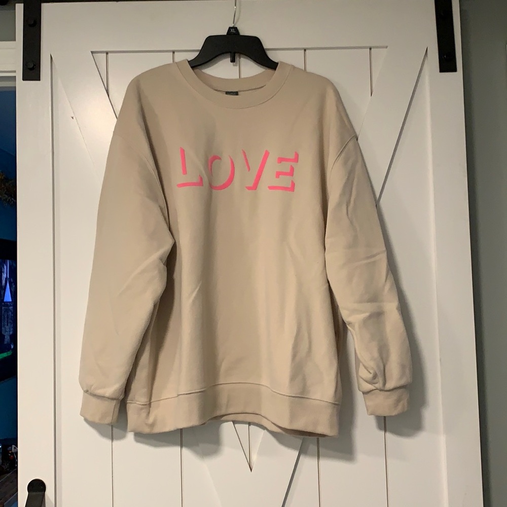 Love Pullover Sweatshirt